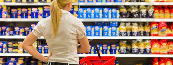 Supermarkt-Verbraucherrechte