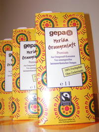 Fair Trade Organgensaft